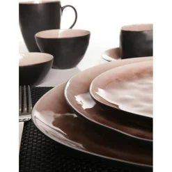 Cosy & Trendy Assiettes^6 Assiettes à dessert Laguna roses - D.20 cm