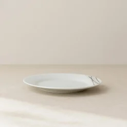 6 Assiettes À DessertCarbone 19Cm EnPorcelaine-Novastyl New