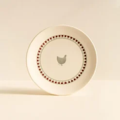 6 Assiettes À DessertGallina 19Cm En Grès-Novastyl