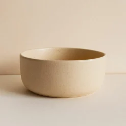 6 Assiettes CoupesArita 15Cm En Grès Beige-Novastyl Outlet
