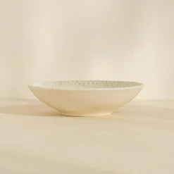 Novastyl Assiettes^6 Assiettes CreusesJasmin 21Cm EnPorcelaine Blanc