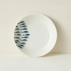 Novastyl Assiettes^6 Assiettes CreusesPescare 20Cm EnPorcelaine Blanche