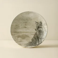 Novastyl Assiettes^6 Assiettes DessertsLachat Renard 21Cm EnPorcelaine