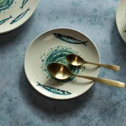 6 Assiettes DessertsSardine 20Cm En Faience-Novastyl Outlet