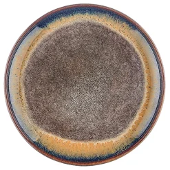 6 Assiettes Genesis marron volcanique - D.16 cm-Bjorn Hot