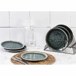 Bjorn Assiettes^6 Assiettes Moon bleu nuit - D.21 cm