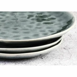 6 Assiettes Moon bleu nuit - D.28.5 cm-Bjorn