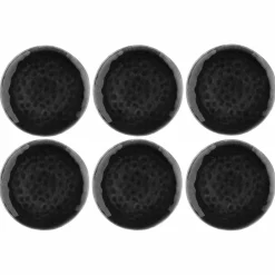 Bjorn Assiettes^6 Assiettes Moon noires - D.28.5 cm