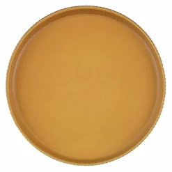 Bjorn Assiettes^4 Assiettes Scandi jaune ocre - D.16 cm