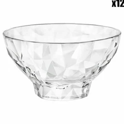 Bormioli Bols^12 Bols à dessert Diamond transparents - 22 cl