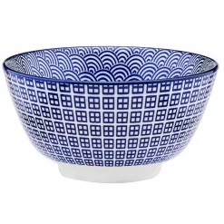 6 Bols apéritif Pattern Dark blue bleu foncé - D.12 cm-Bjorn Best