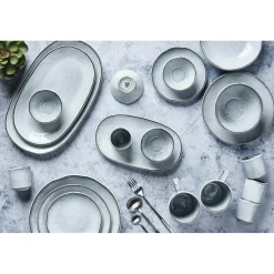 6 Bols en Grès Cloud gris clair - 50 cl-Bjorn Hot