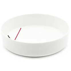 6 Bols en Porcelaine Bistrot blancs - D.19x5 cm-Fauchon Discount