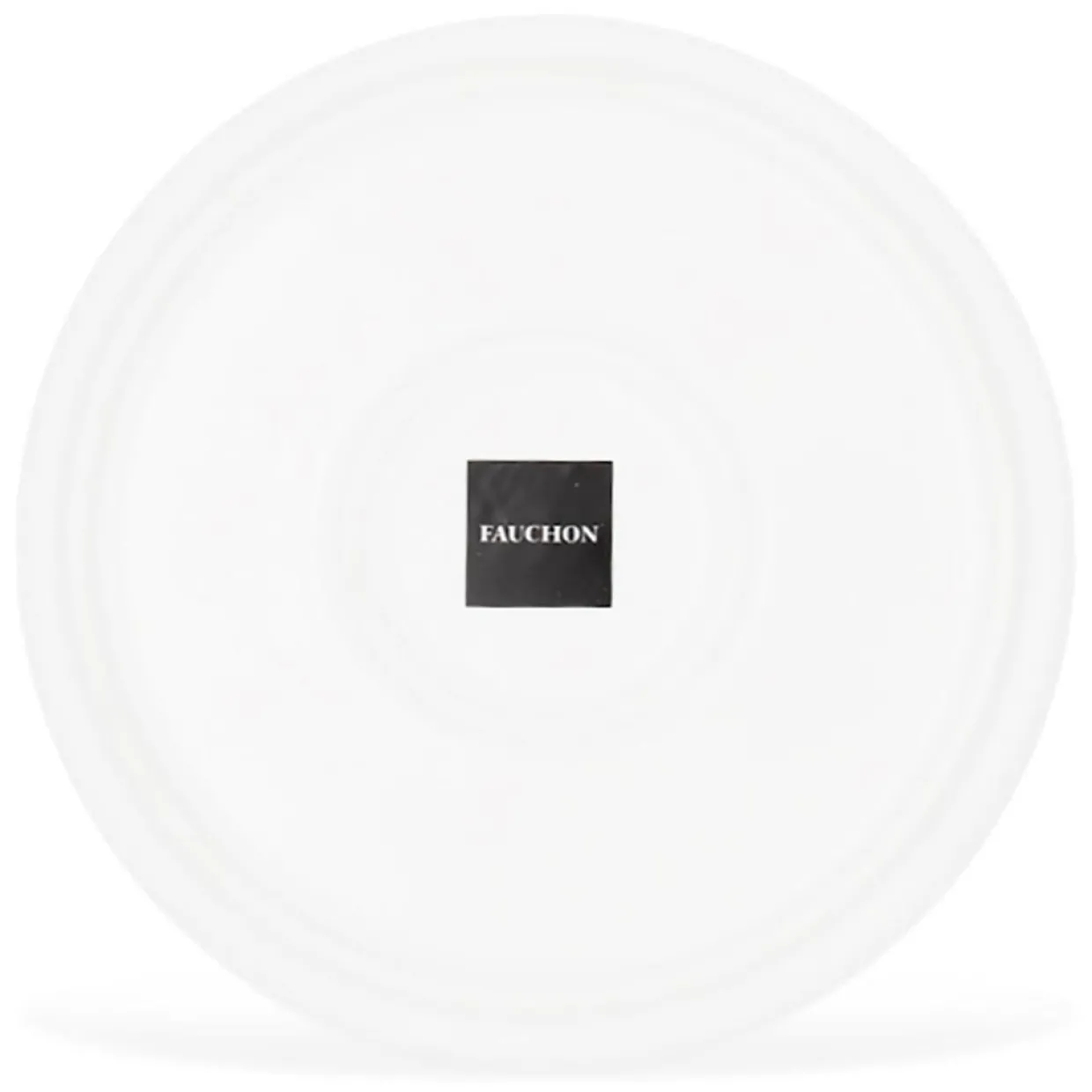 6 Bols en Porcelaine Bistrot blancs - D.19x5 cm-Fauchon Discount