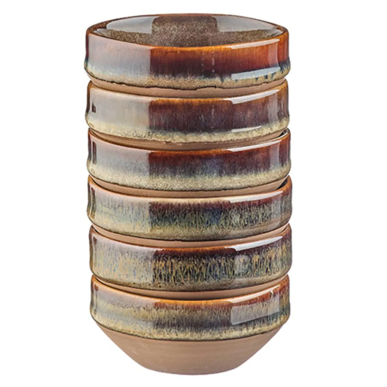 6 Bols Genesis marron volcanique - 12 cl-Bjorn Online