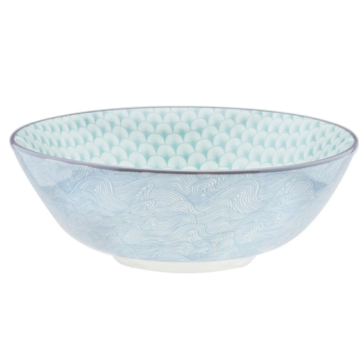 6 Bols Pattern Pastel rose pastel/bleu pastel/vert pastel - D.21 cm-Bjorn Discount