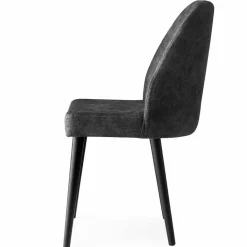 Wooden Art Chaises^4 Chaises Dallas anthracite - 50x90x49 cm