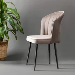 Wooden Art Chaises^4 Chaises Rubi marron - 52x85x42 cm