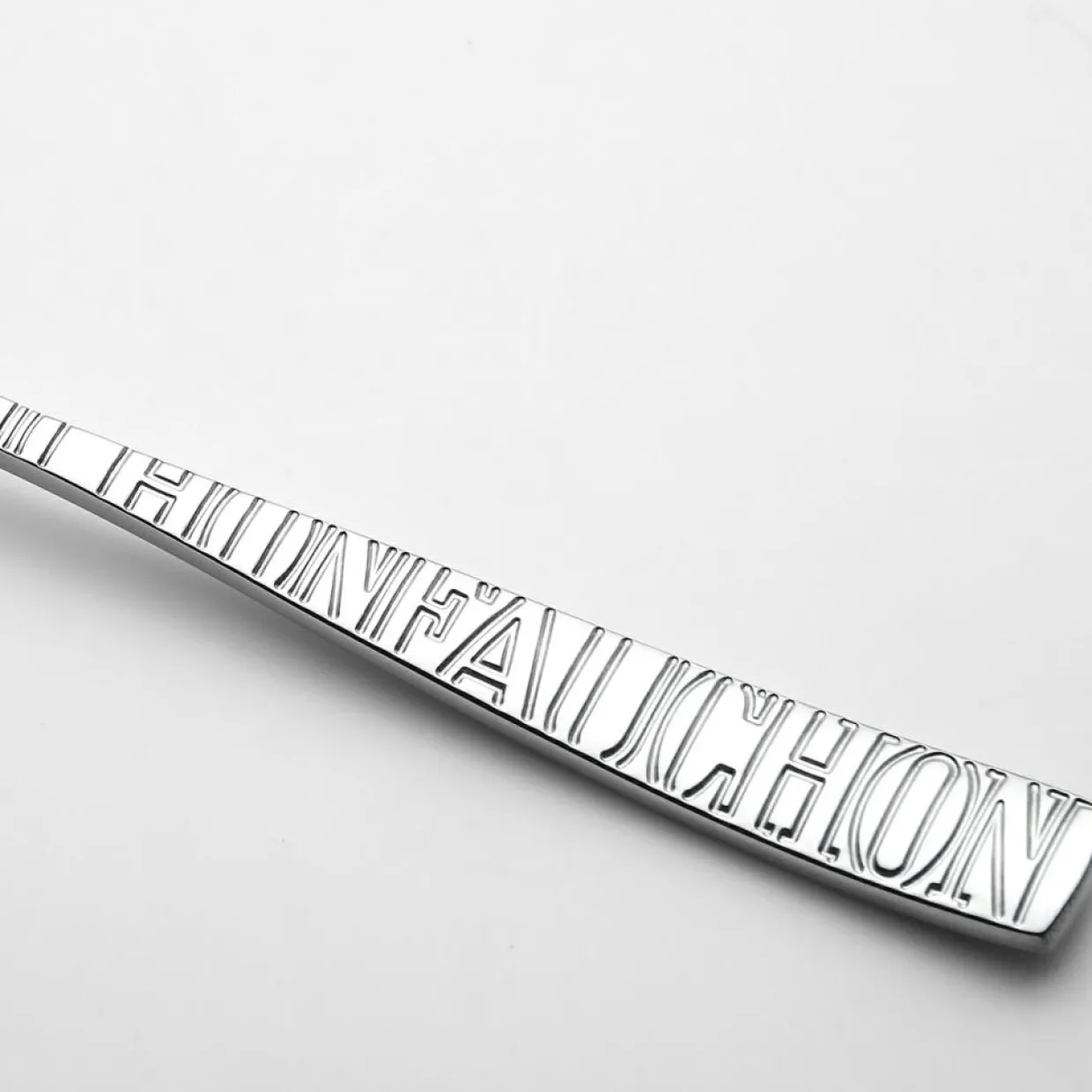 12 Couteaux à beurre Signature argentés - 16.4 cm-Fauchon Best