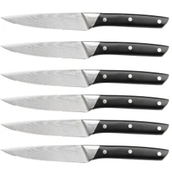Bjorn Couteaux^6 Couteaux à steak Erling inox mat - 26x3x1 cm