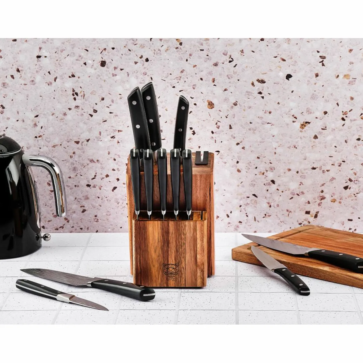 Bjorn Couteaux^6 Couteaux à steak Erling inox mat - 26x3x1 cm