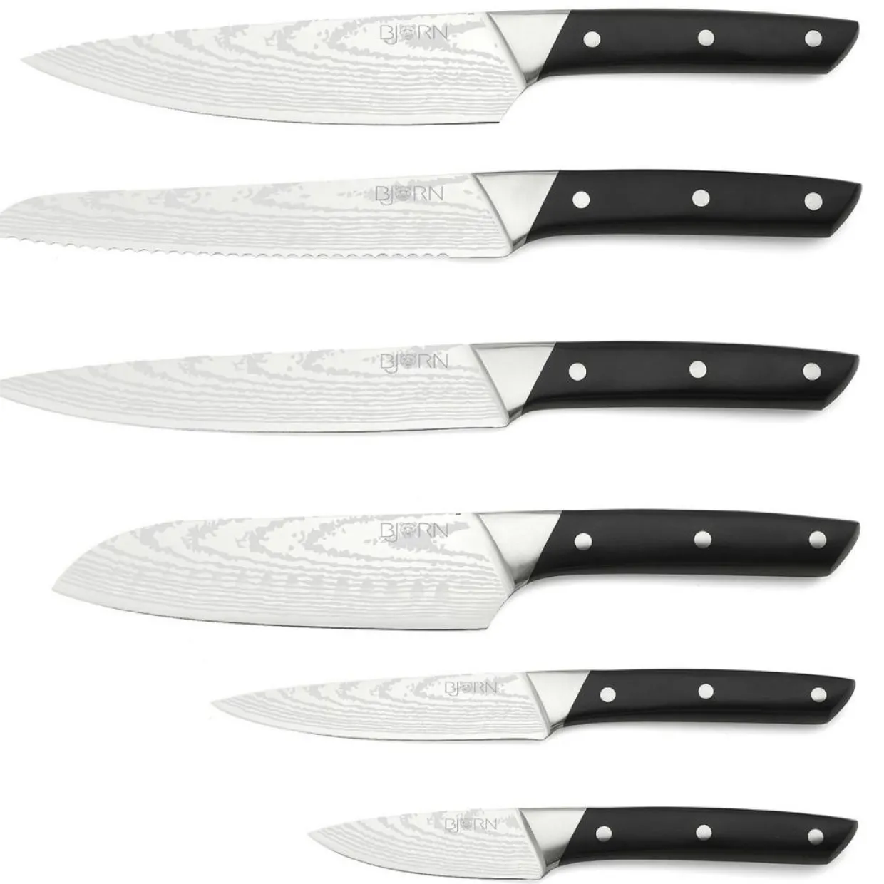 Bjorn Couteaux^6 Couteaux de cuisine Erling inox mat