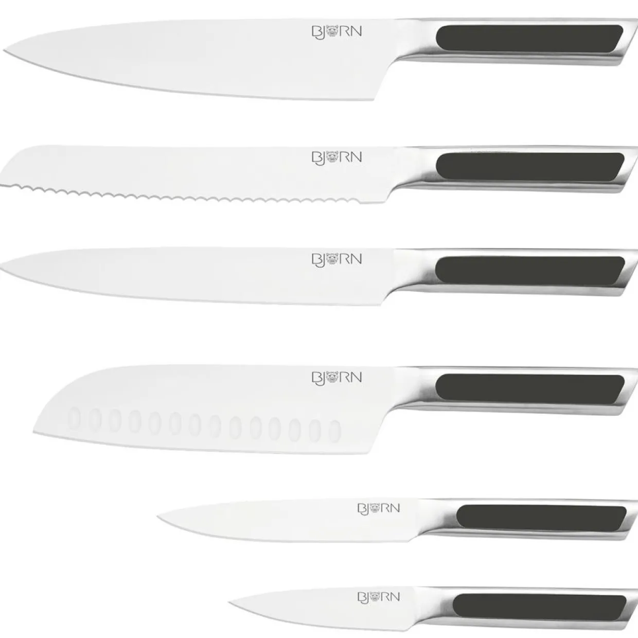 Bjorn Couteaux^6 Couteaux de cuisine Loki inox mat