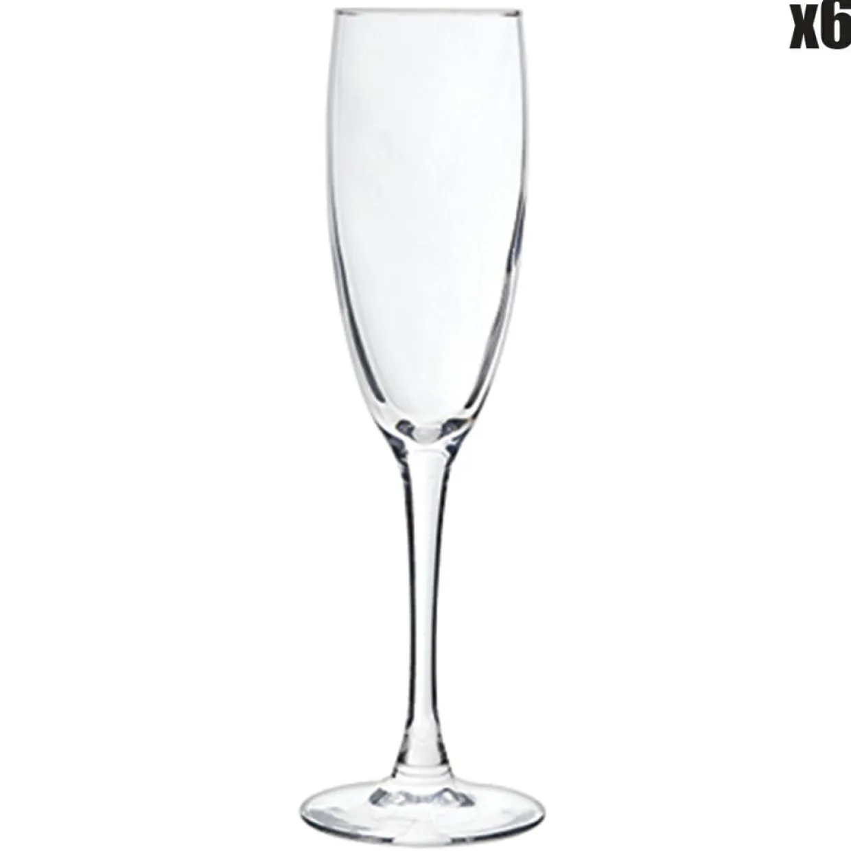 Cosy & Trendy Verres^6 Flûtes Cosy moments transparentes - 19 cl