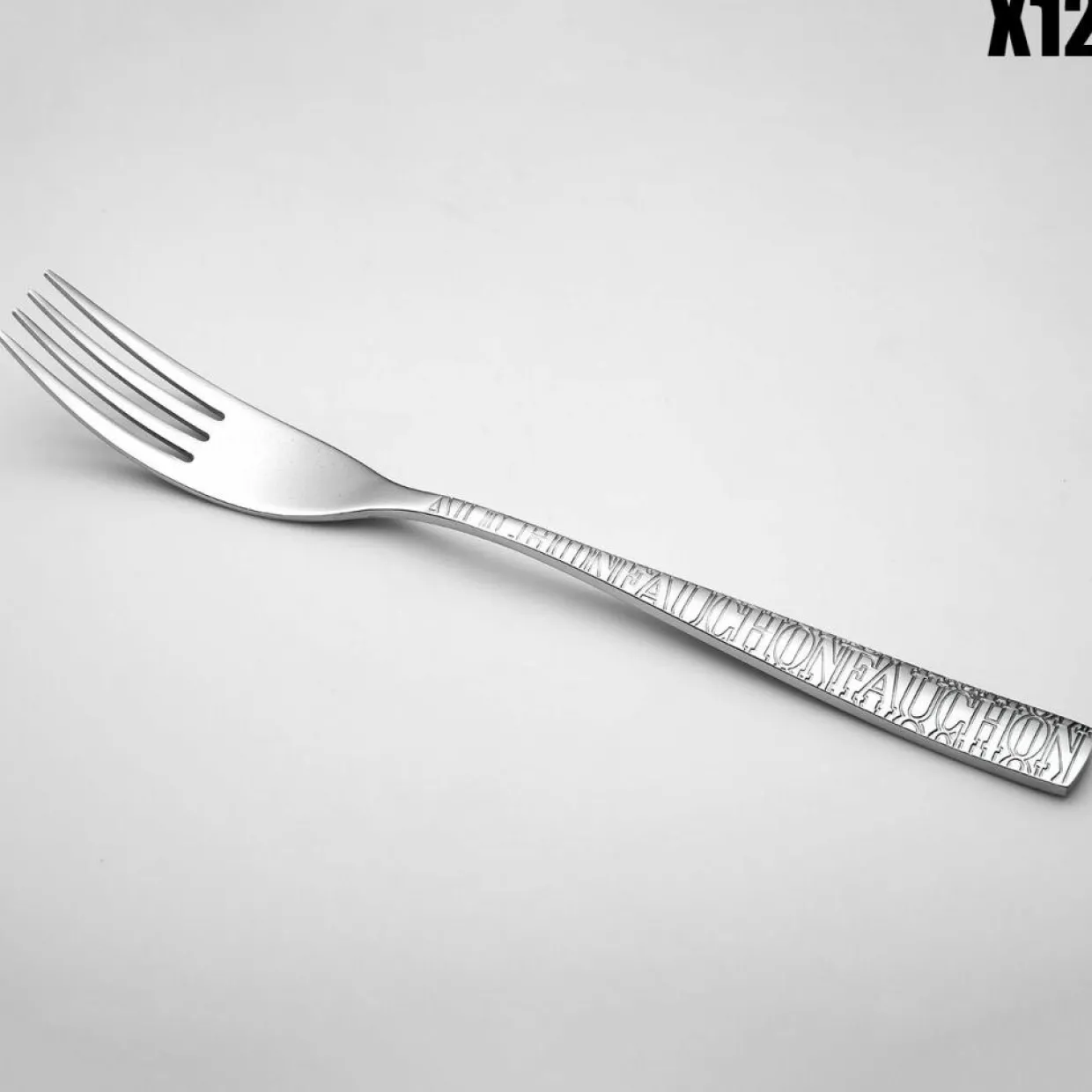 Fauchon Couverts De Table^12 Fourchette de poisson Signature argentées - 21.3 cm