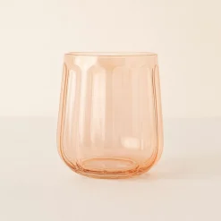 4 Gobelets 52.5ClRiviera 52.5Cl En VerreOrange-Novastyl Sale