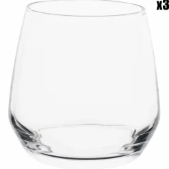 Cosy Moments Verres^3 Gobelets Grace transparents - 37cl