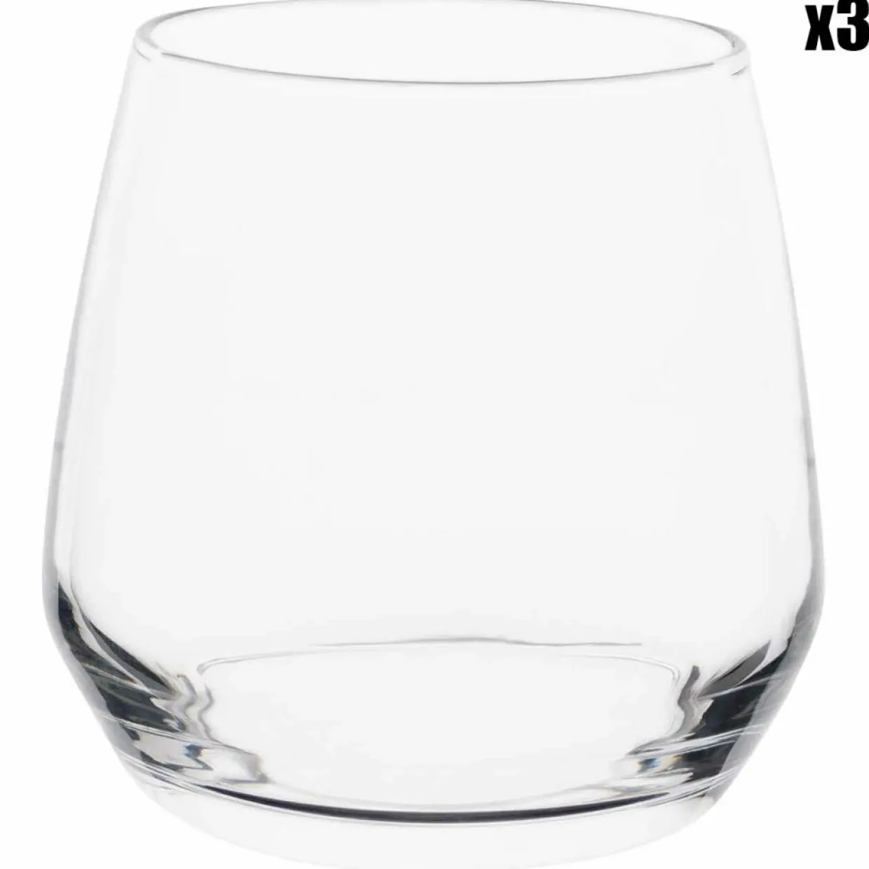 Cosy Moments Verres^3 Gobelets Grace transparents - 37cl