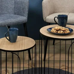 Home Deco Factory Mugs, Tasses^6 Mugs Au grès du temps verts - 30 cl