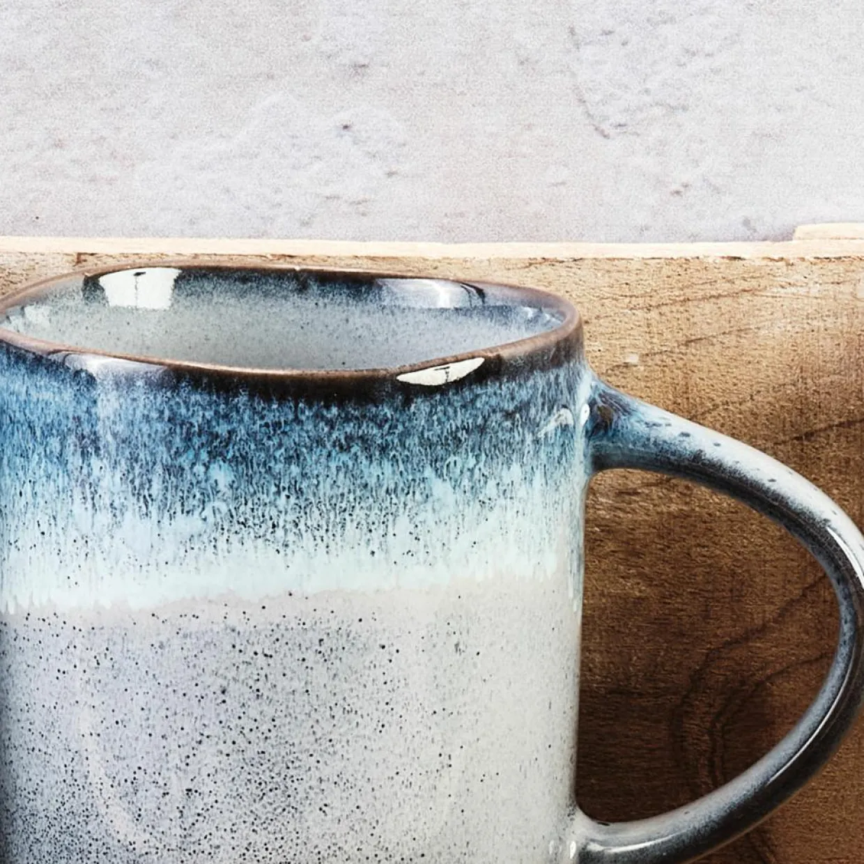 6 Mugs Genesis bleus - 40 cl-Bjorn Sale