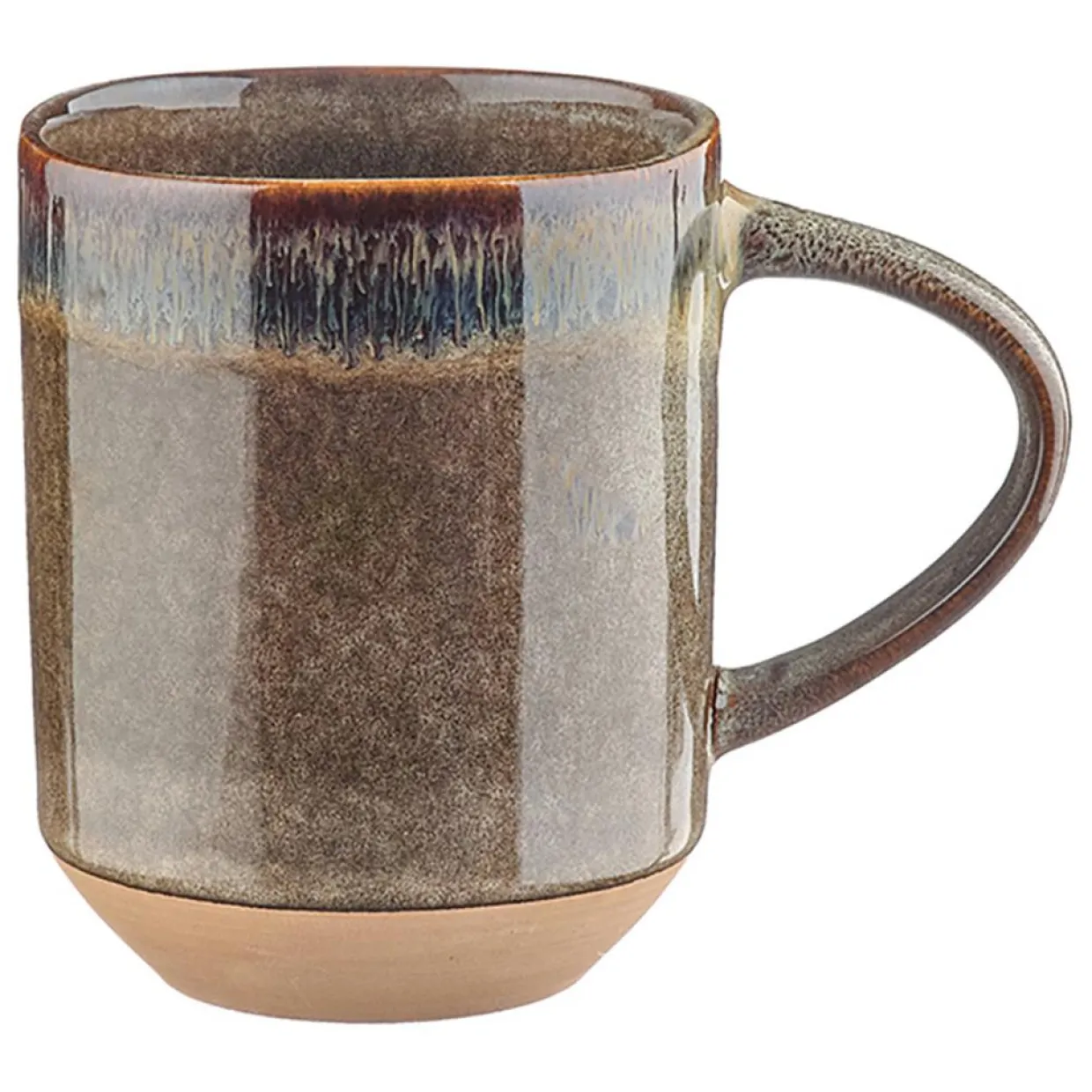 Bjorn Mugs, Tasses^4 Mugs Genesis marron volcanique - 40 cl