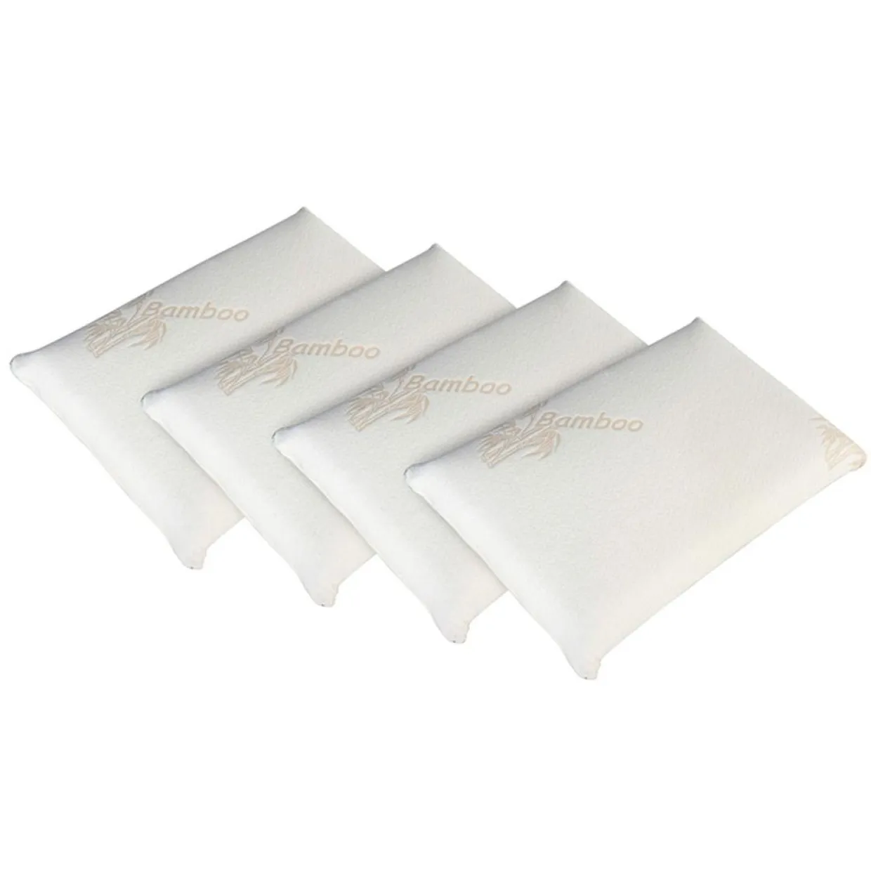 Hypsom Oreillers^4 Oreillers à Mémoire de forme BIO blancs - 40x60 cm