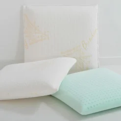 Hypsom Oreillers^4 Oreillers à Mémoire de forme BIO blancs - 60x60 cm