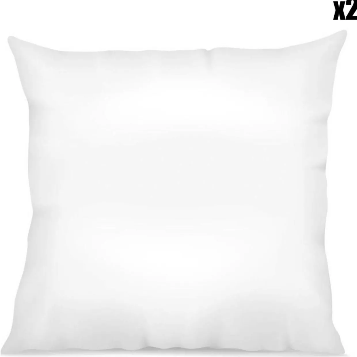 2 Oreillers fabrication française blancs-Home Collection Best
