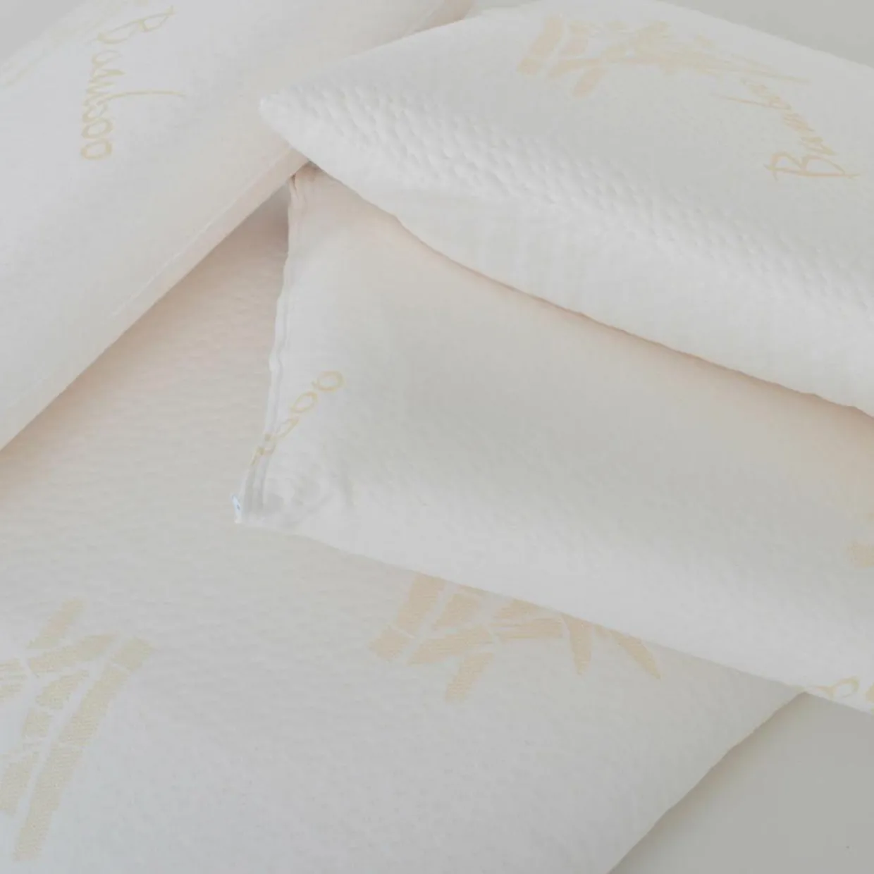 2 Oreillers Mémoire de forme BIO blancs - 40x60 cm-Hypsom Sale