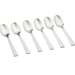 6 Petites cuillères Finn inox mat-Bjorn Outlet