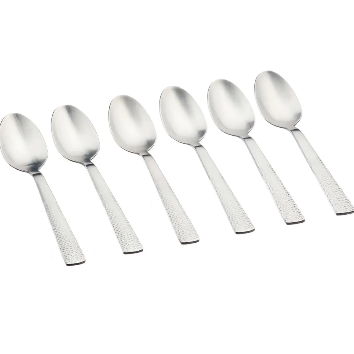 6 Petites cuillères Finn inox mat-Bjorn Outlet