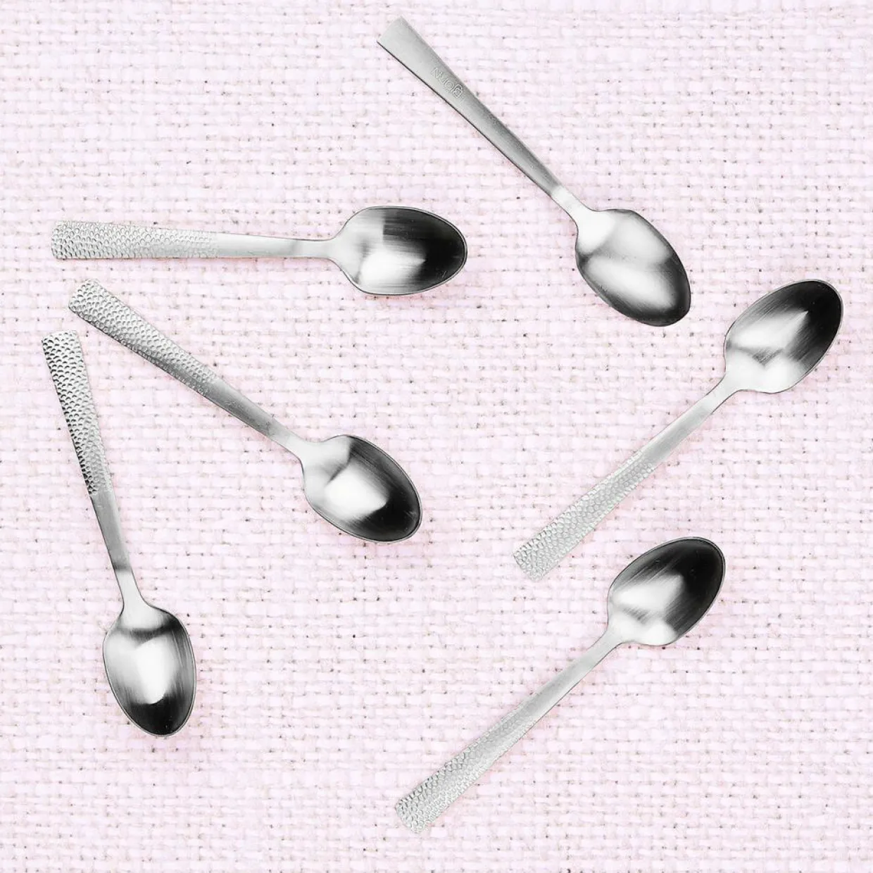 6 Petites cuillères Finn inox mat-Bjorn Outlet