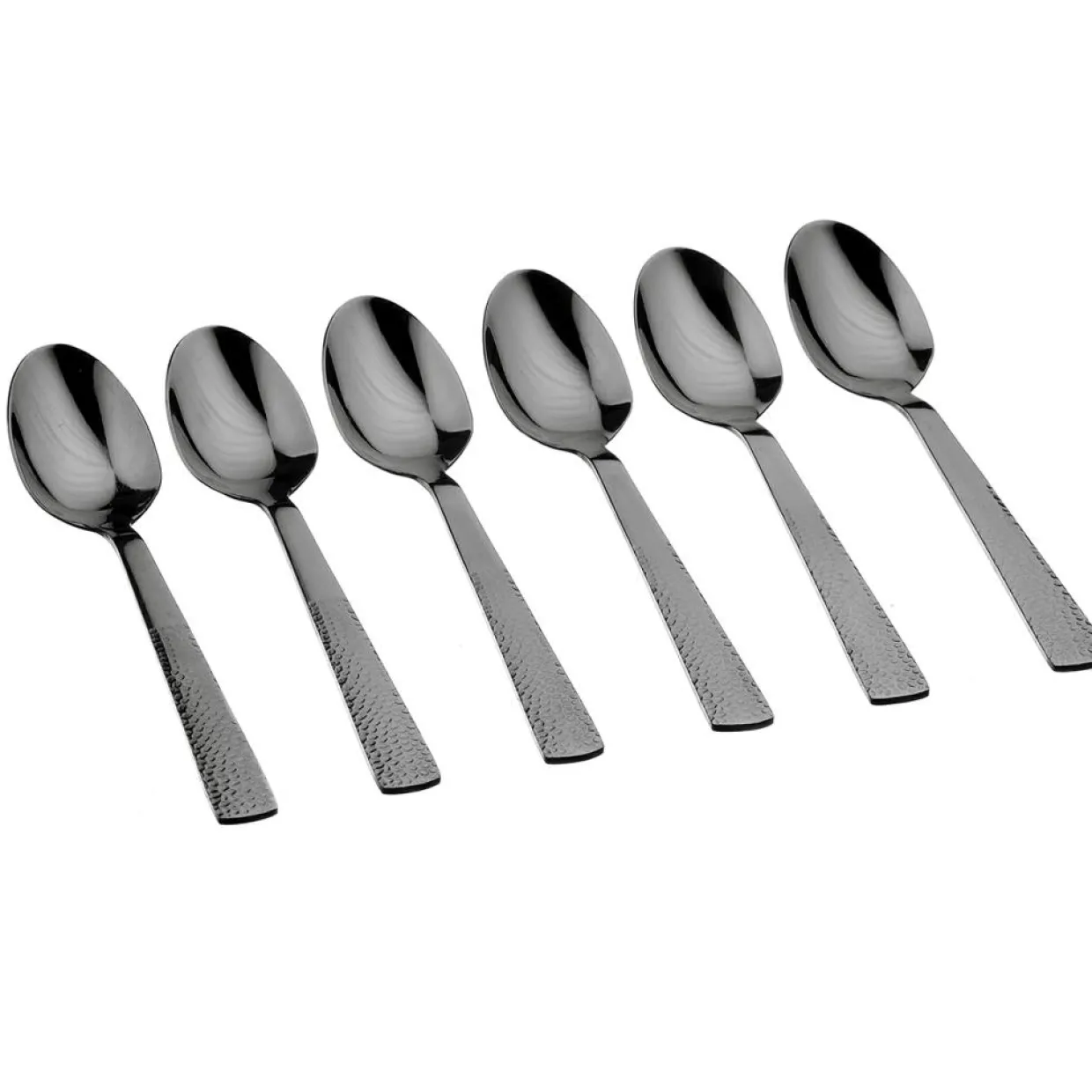 6 Petites cuillères Finn noires-Bjorn Sale