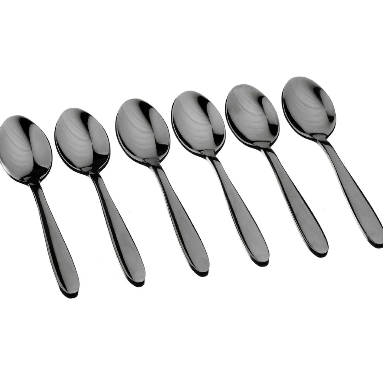 6 Petites cuillères Kaja noires-Bjorn Clearance