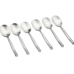 Bjorn Couverts De Table^6 Petites cuillères Knut inox mat