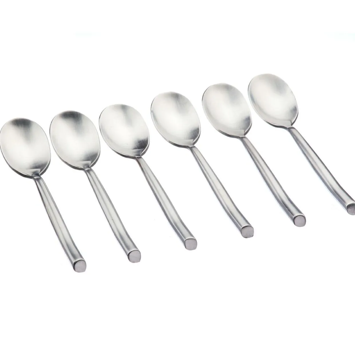 Bjorn Couverts De Table^6 Petites cuillères Knut inox mat