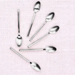 Bjorn Couverts De Table^6 Petites cuillères Olaf inox mat