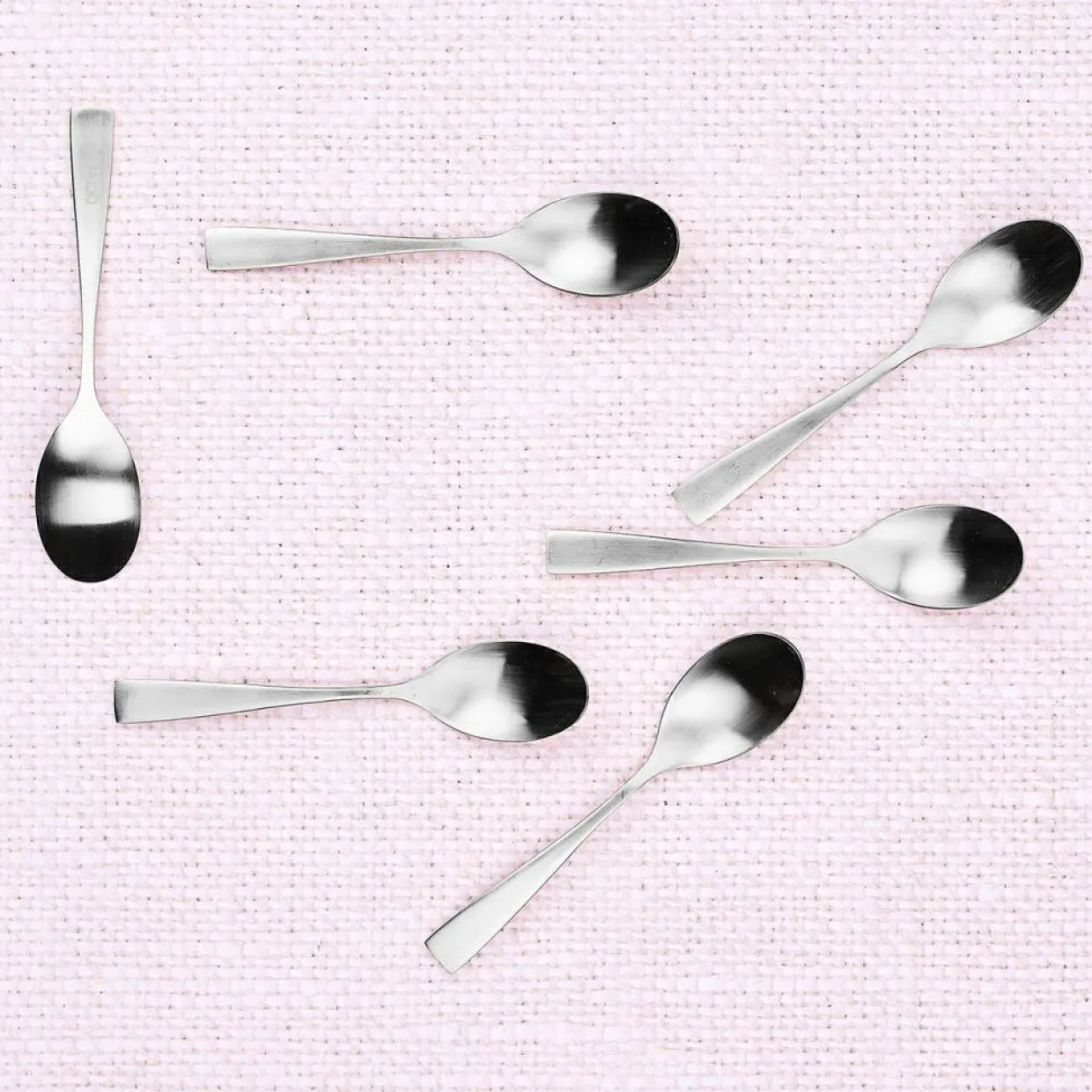 6 Petites cuillères Sven inox mat-Bjorn Hot