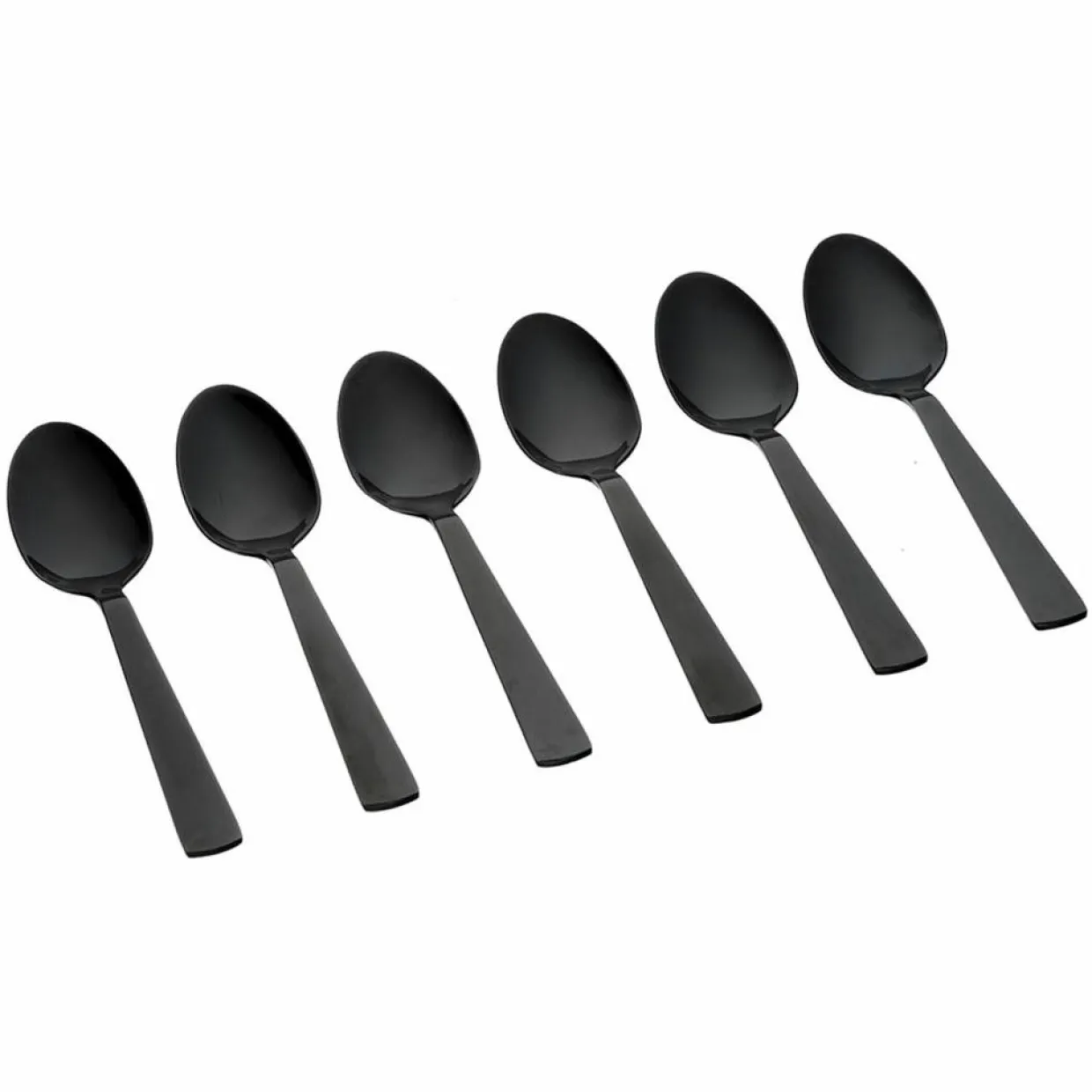 Bjorn Couverts De Table^6 Petites cuillères Telmo noires