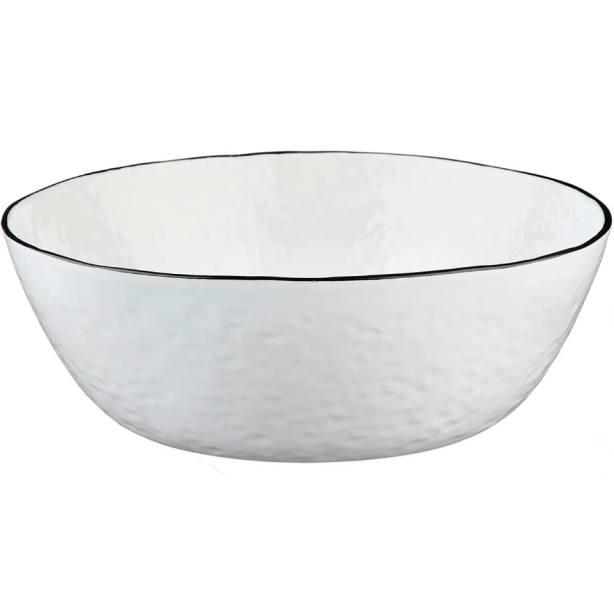 Bjorn Saladiers^2 Saladiers en Grès Pure blanc neige - 38x16.5x39 cm